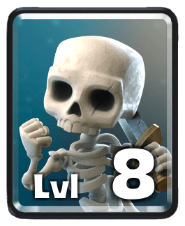skeletons Level 8